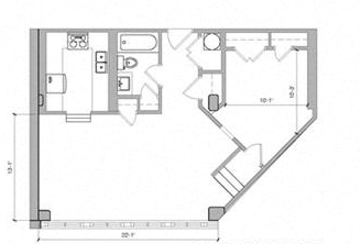 C1-720_unit204 at East 4th Street, Ohio, 44115